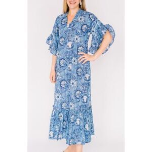 Fitzroy & Willa Soleil Maxi Dress Sz. M